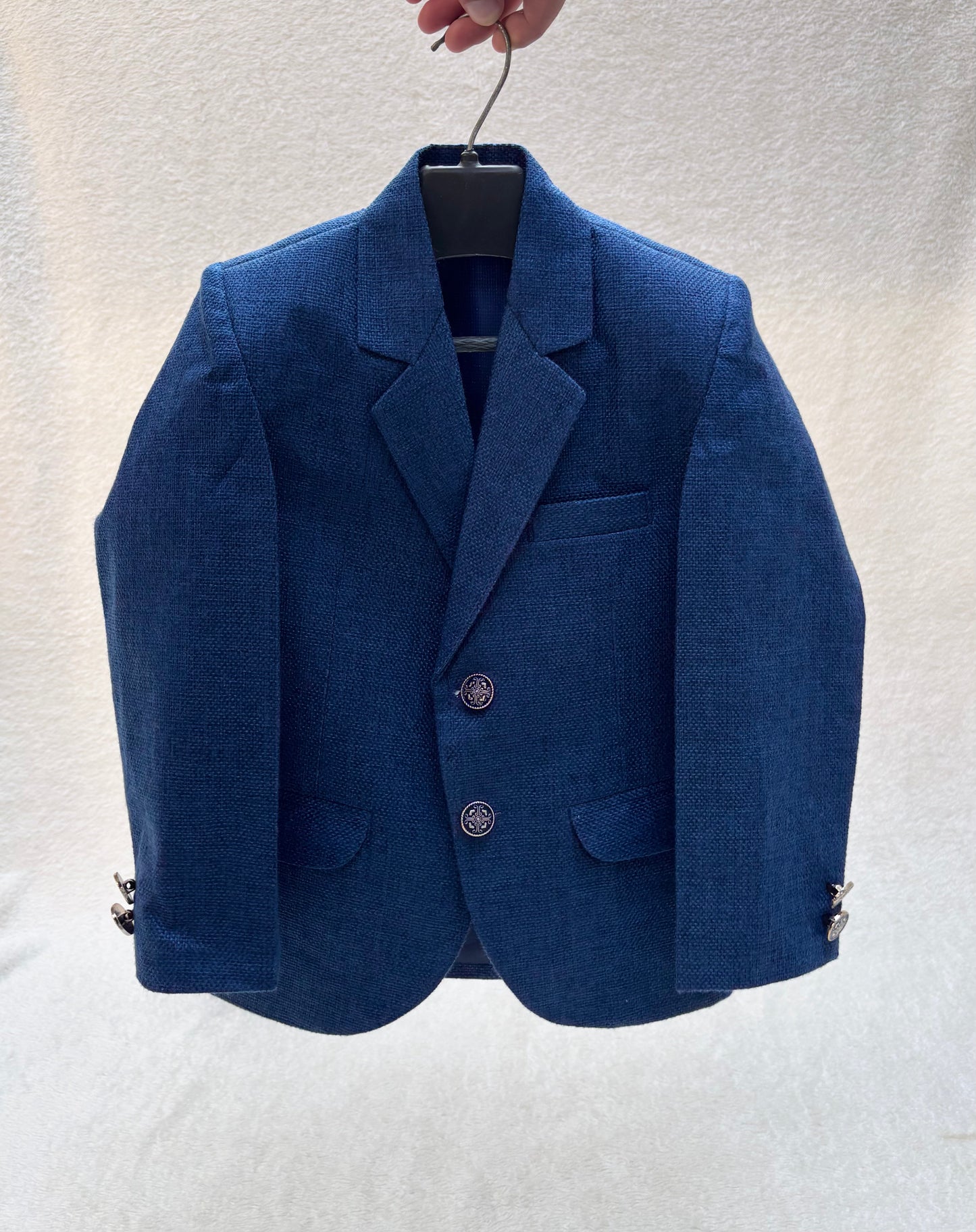 Blue Jute Blazer (101)