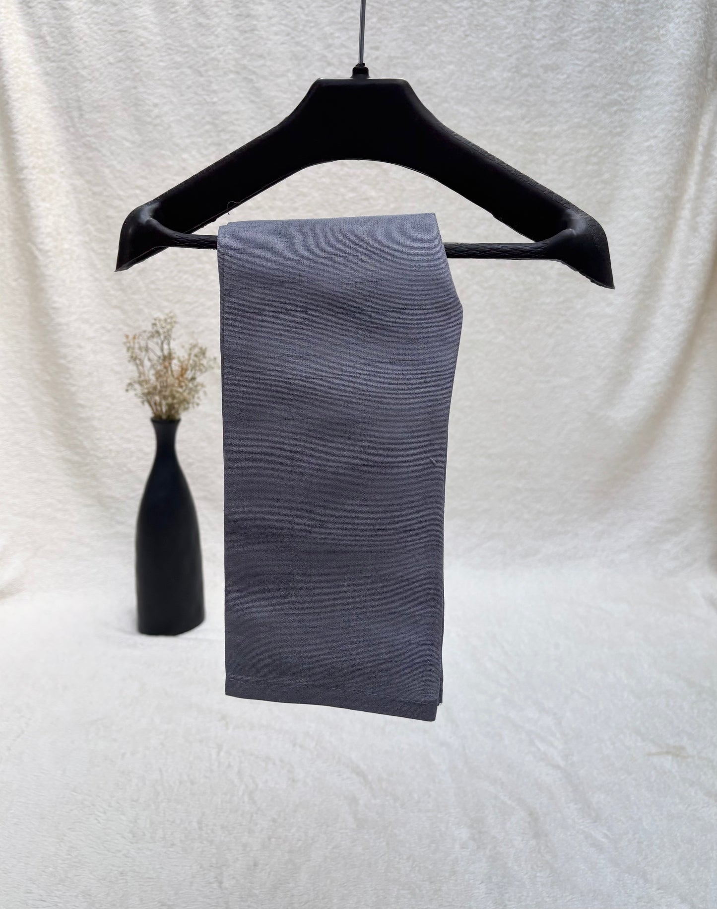 Gray Self Sherwani Suit