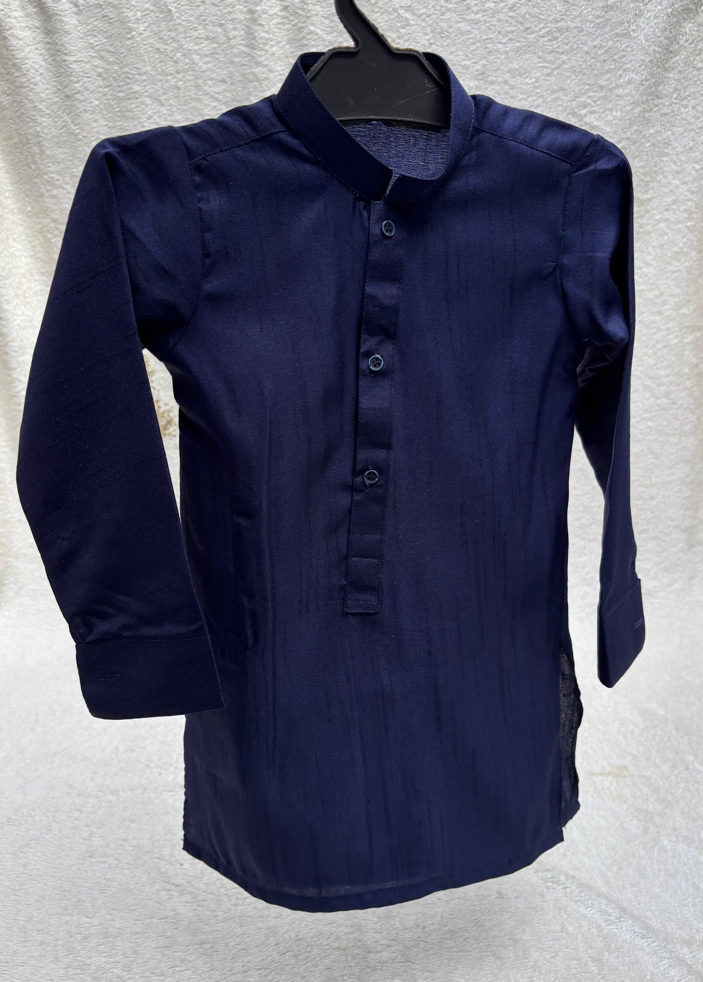 BLUE EMBROIDERED WAISTCOAT 3PC