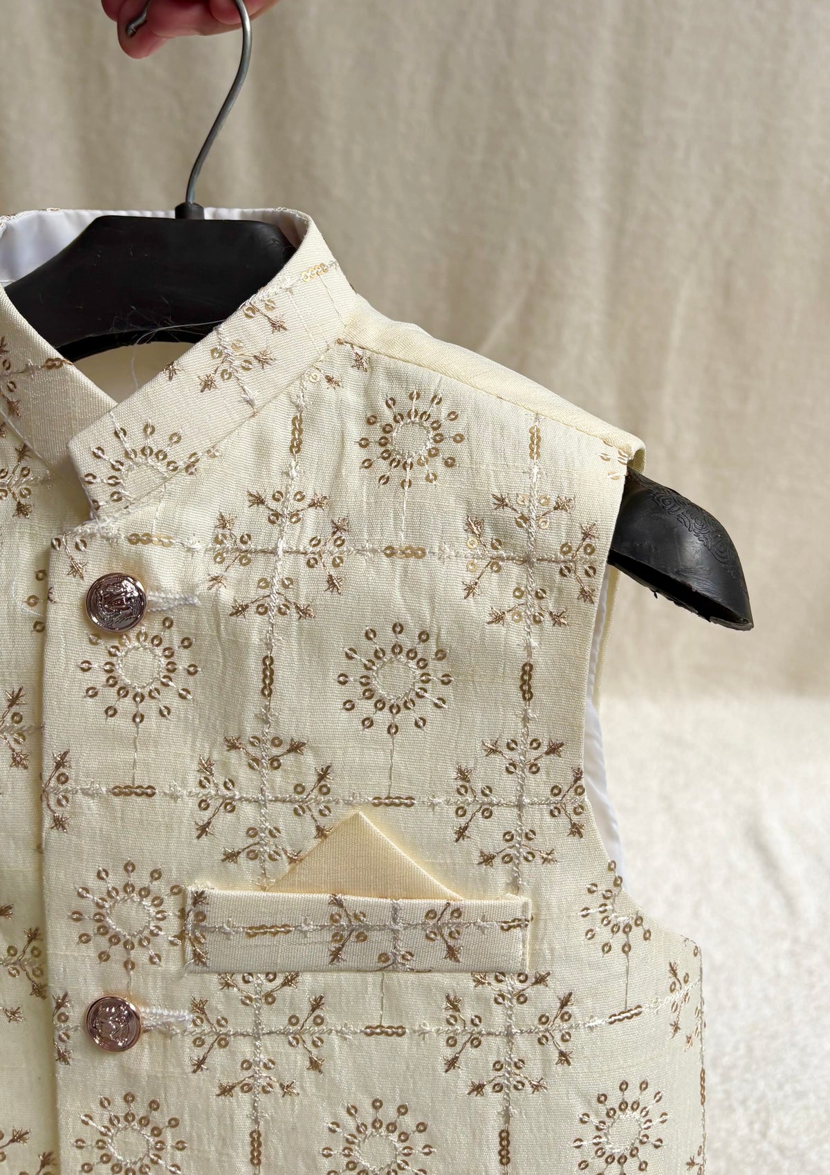 Off-White Motifs Embroidered Waistcoat