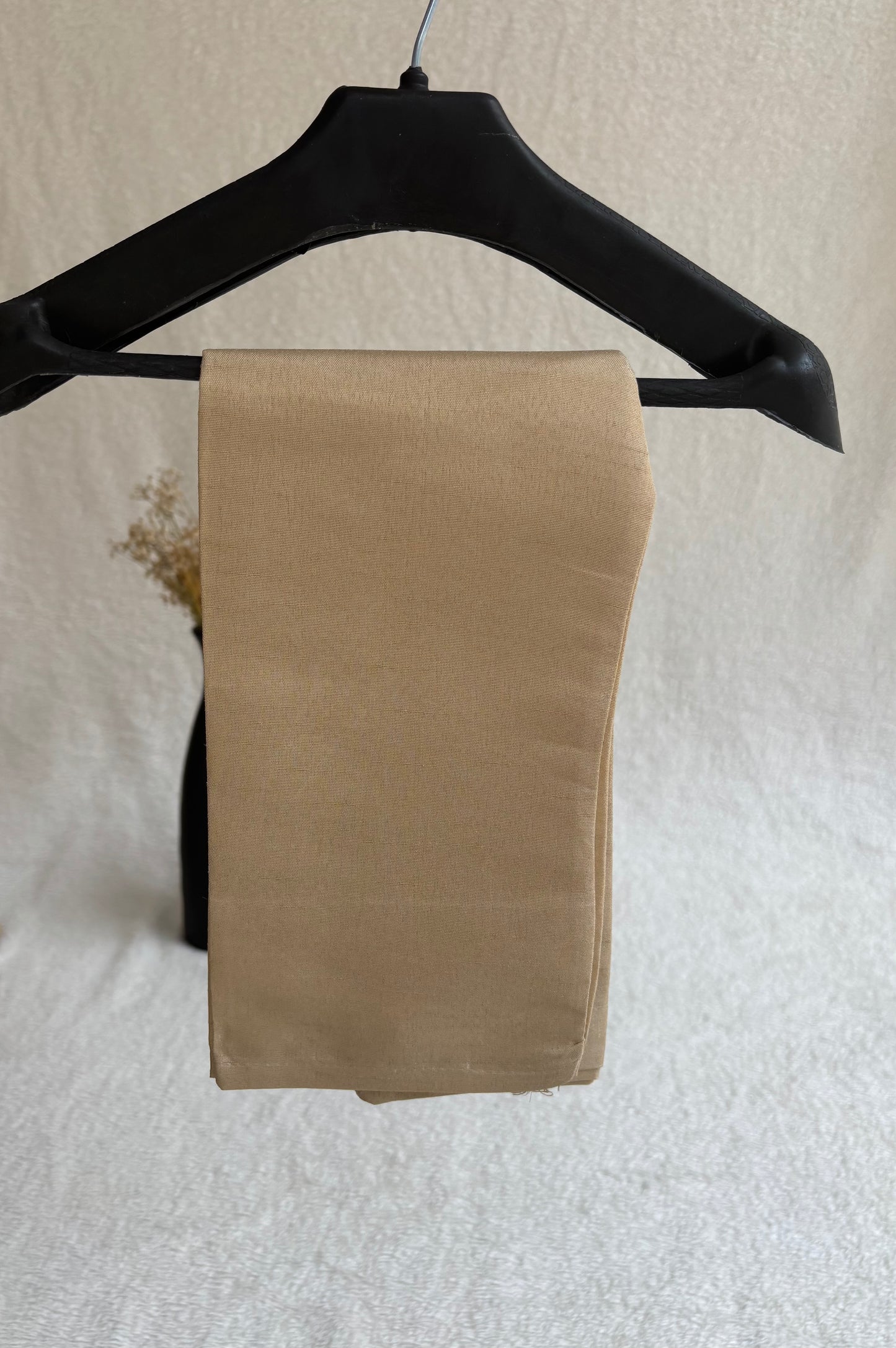 Beige Double Layer Sherwani Suit