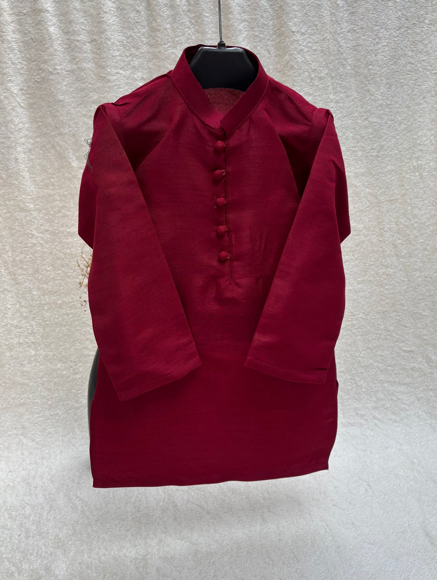 Maroon Embroidered Sherwani Suit (101)