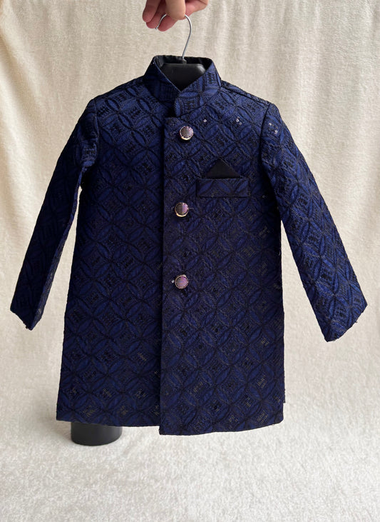 Blue Sherwani (101)