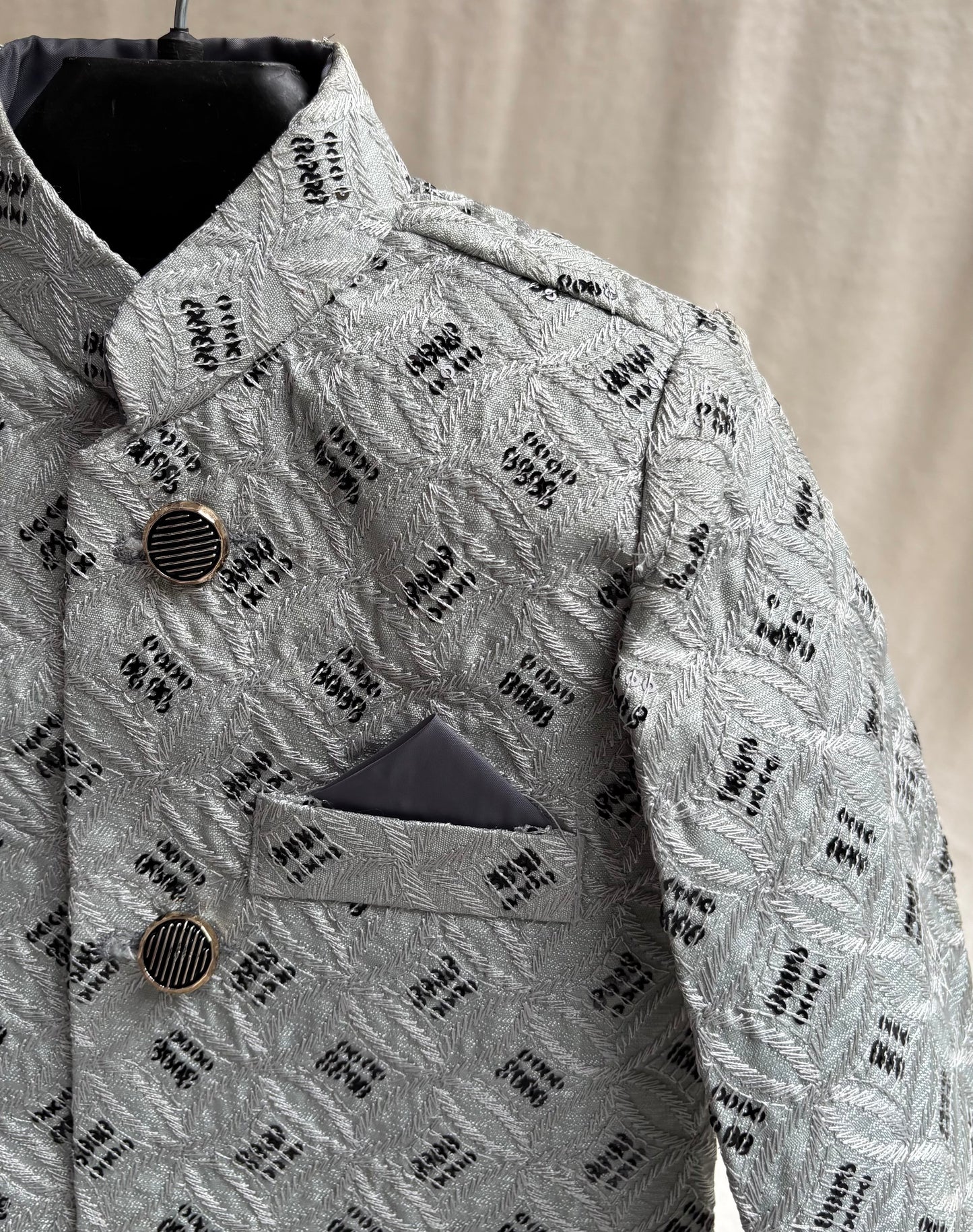 Light Gray Sherwani