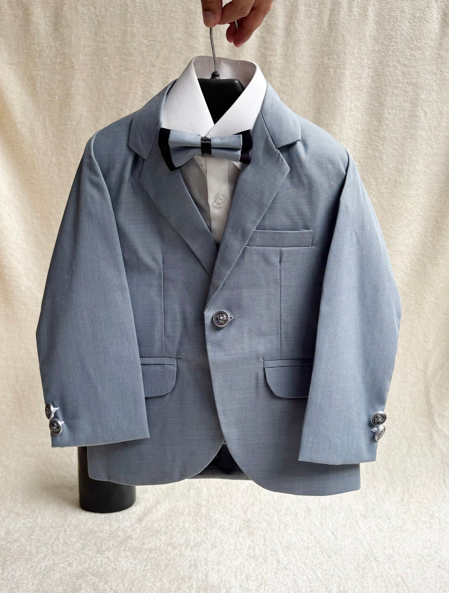 Soft Blue Suit 4pc (101)