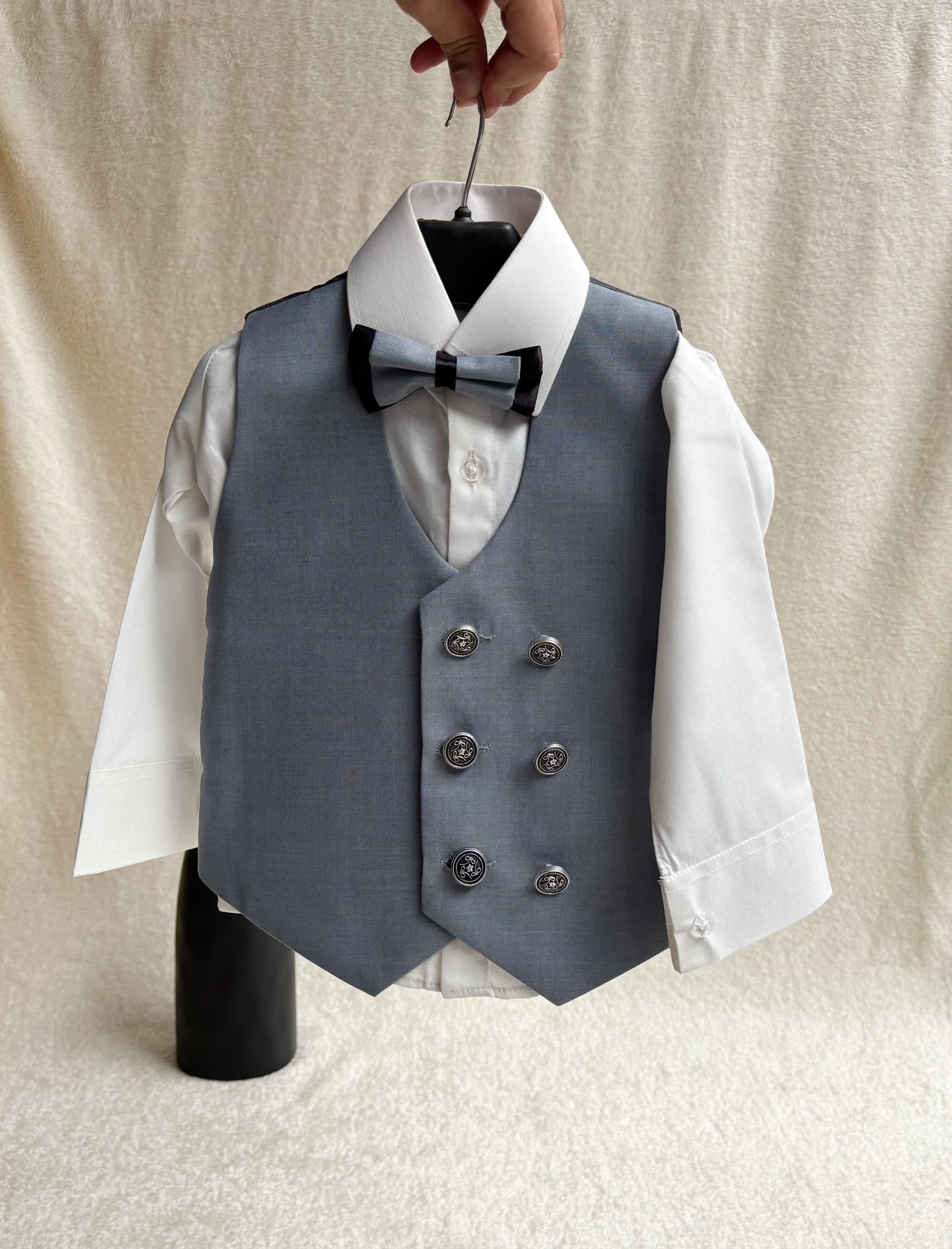Soft Blue Suit 4pc (101)