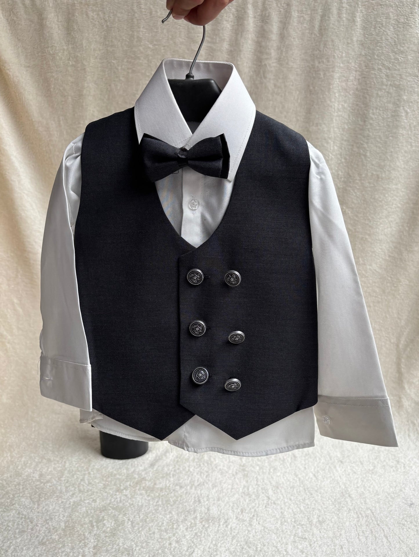 Charcoal  Suit 4pc