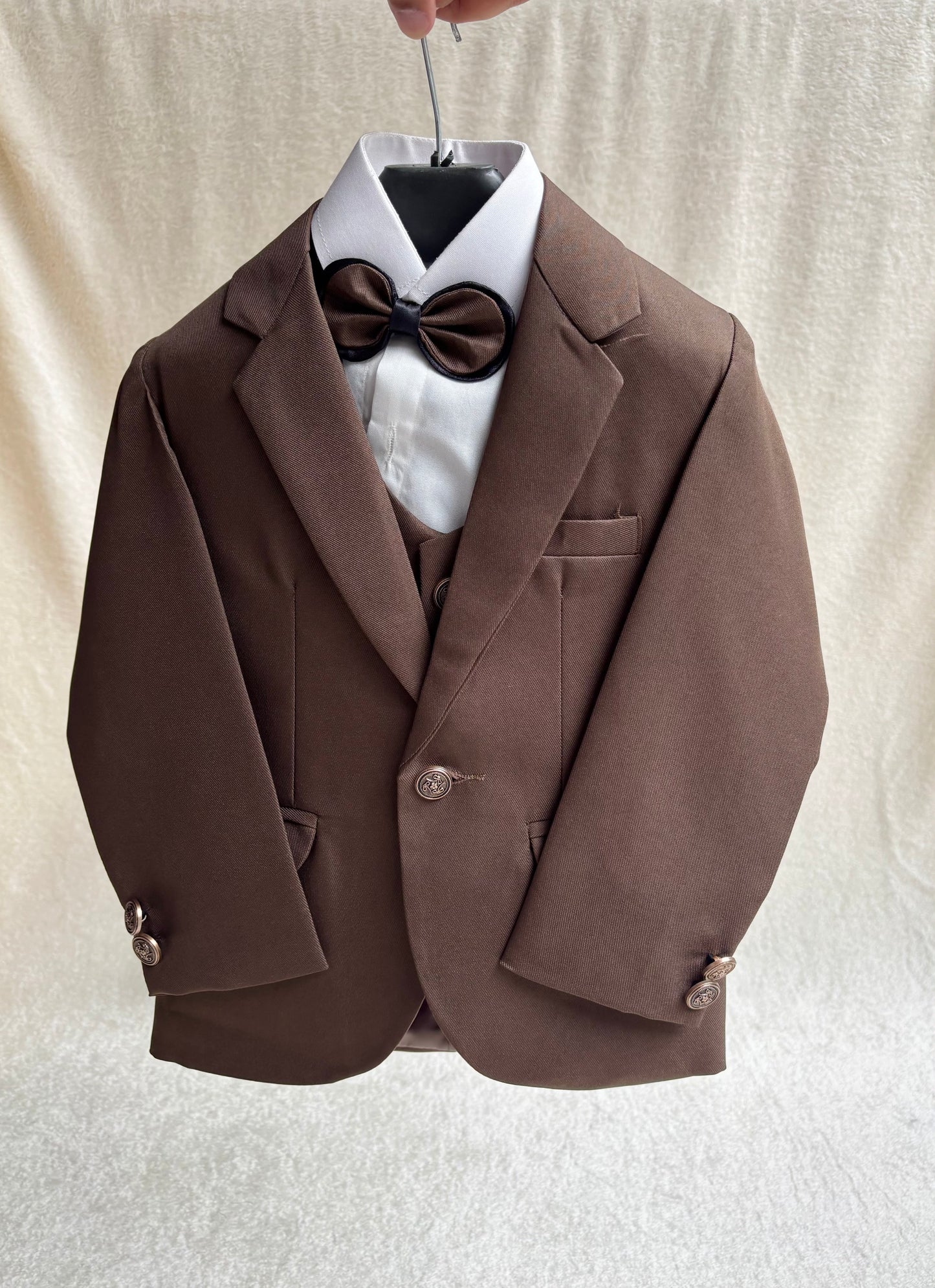 Brown Suit 4pc