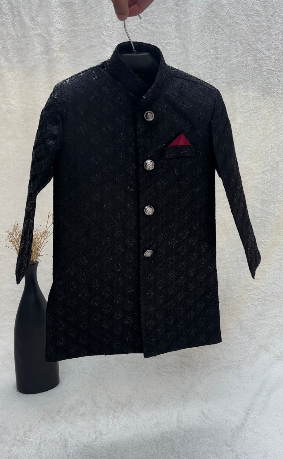 Black Sherwani