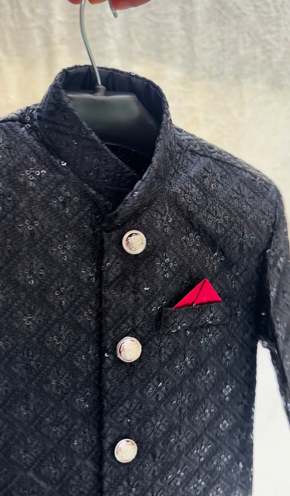Black Sherwani