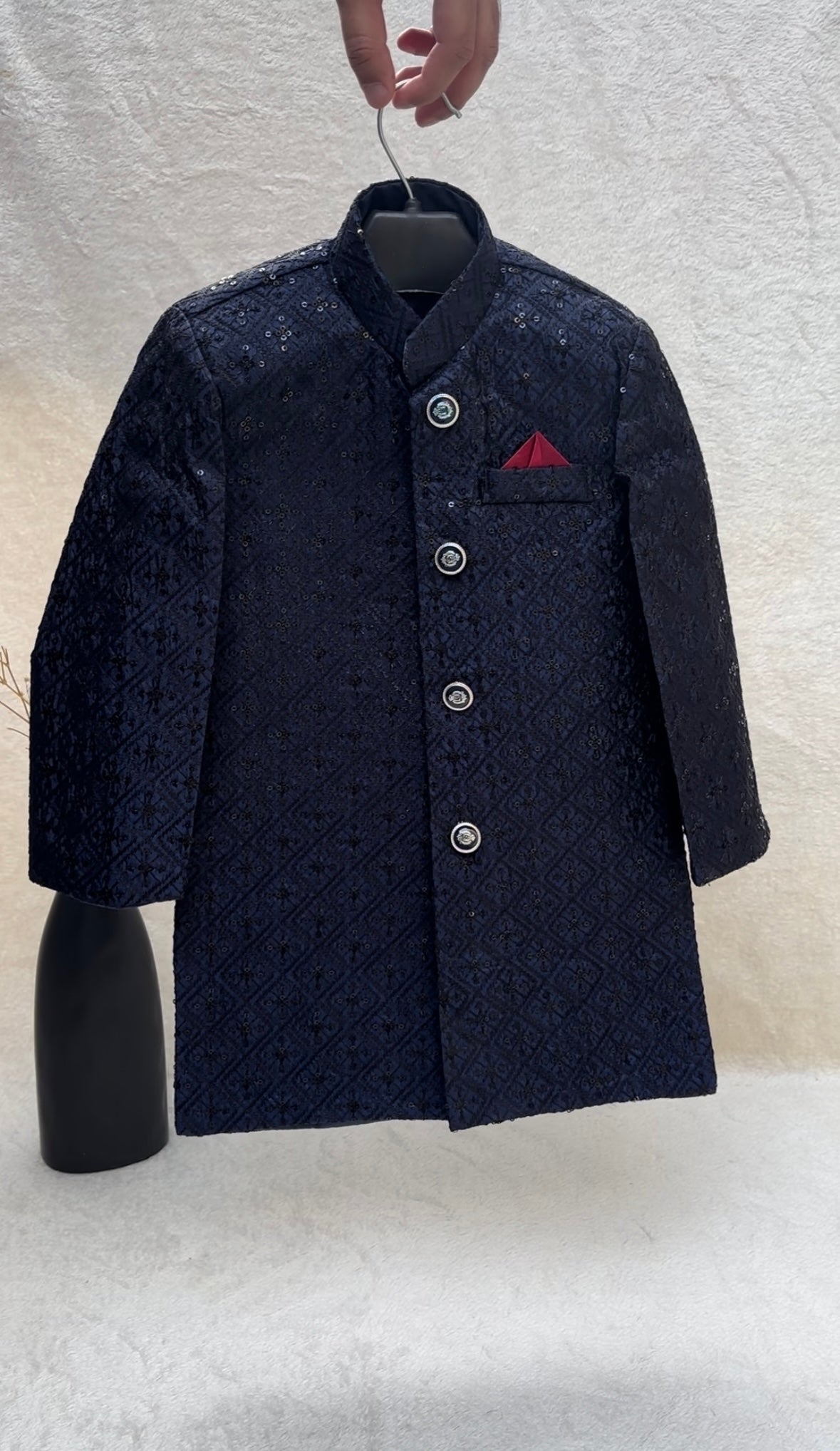 Blue Sherwani