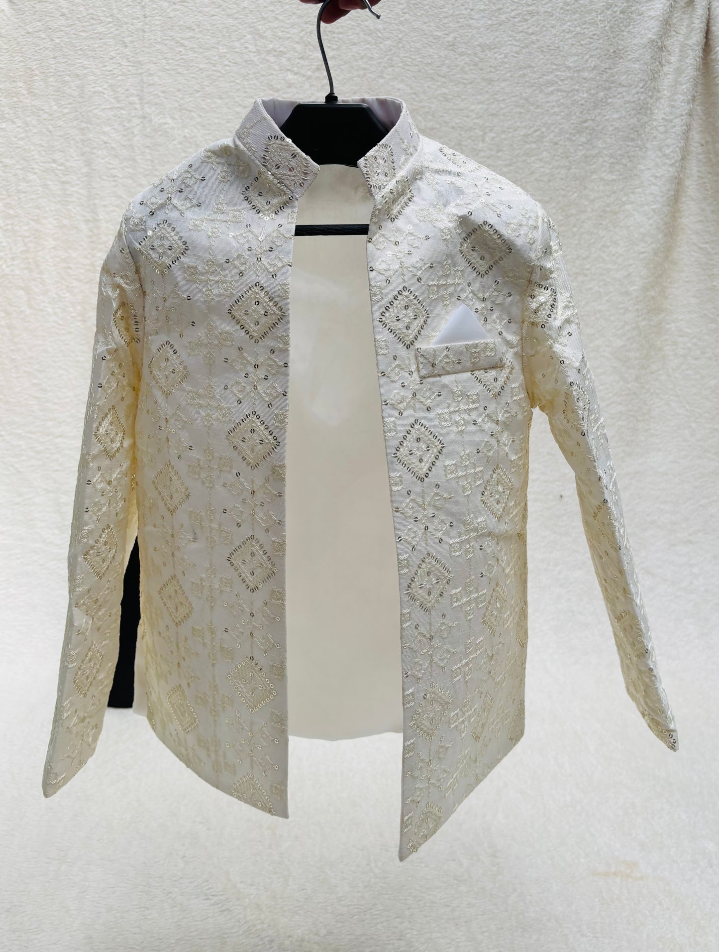 Off-White Front Open Prince Coat