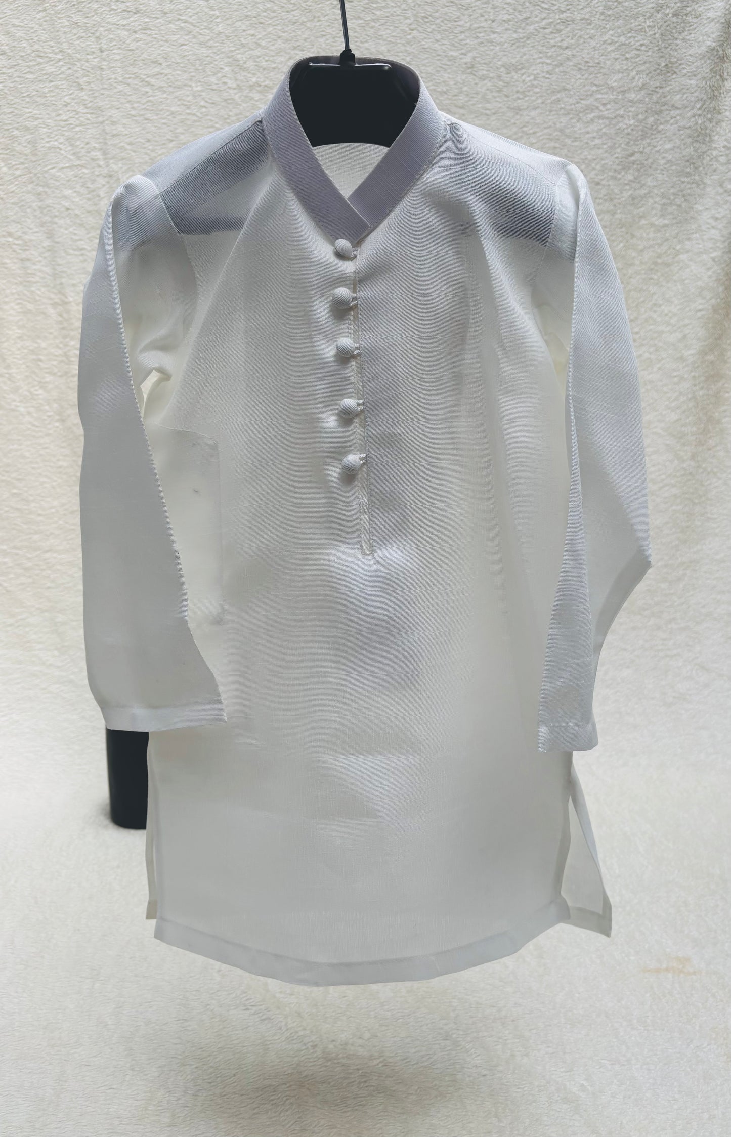 White Embroidered Sherwani Suit (101)