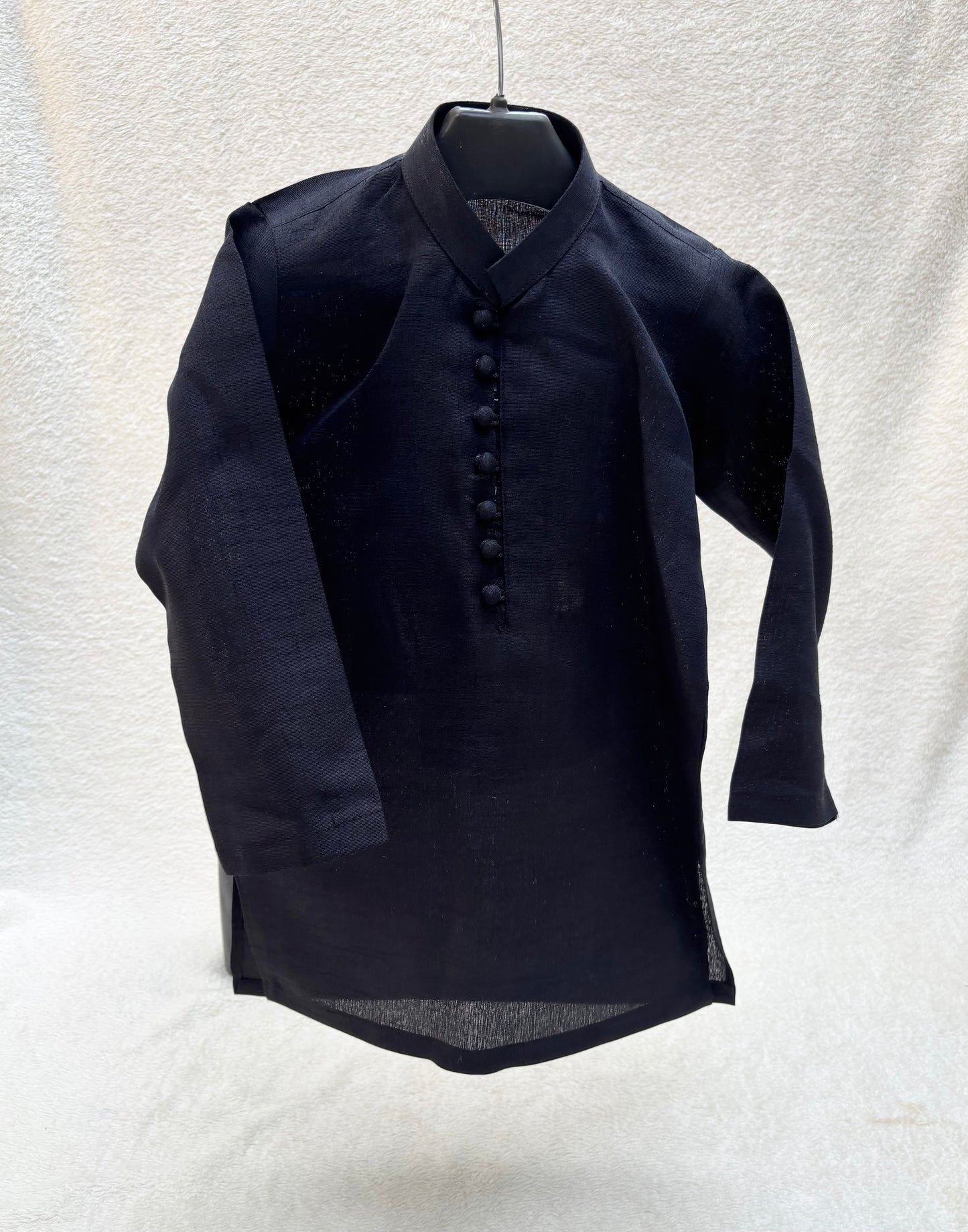 Black Embroidered Sherwani Suit (108)