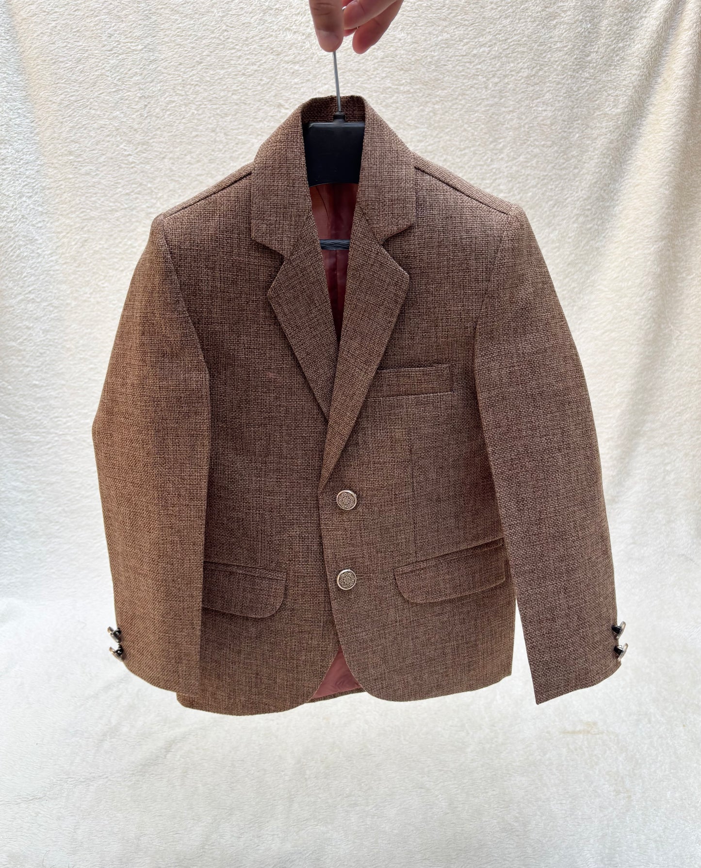 Brown Jute Blazer