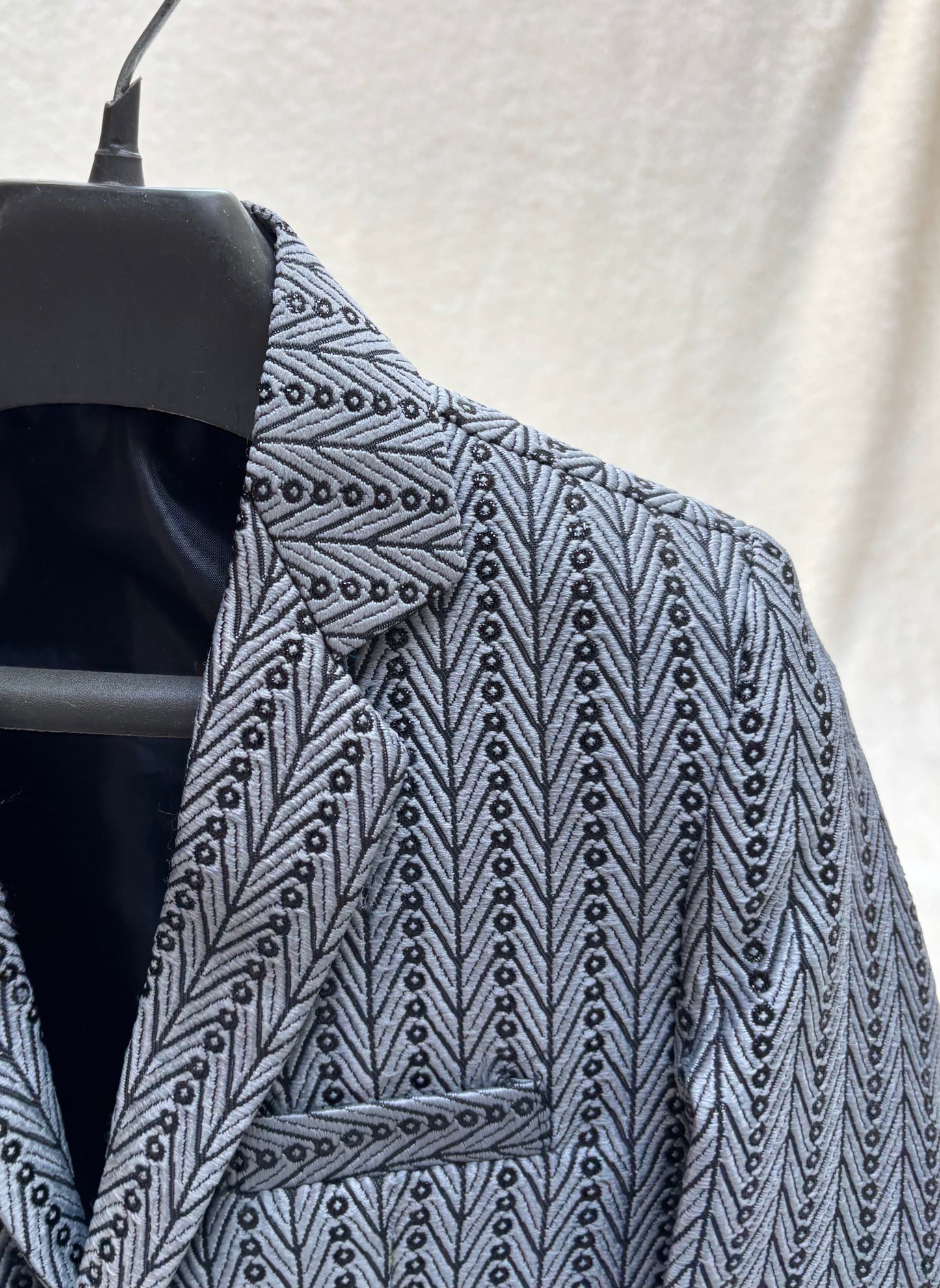 Gray Fancy Blazer