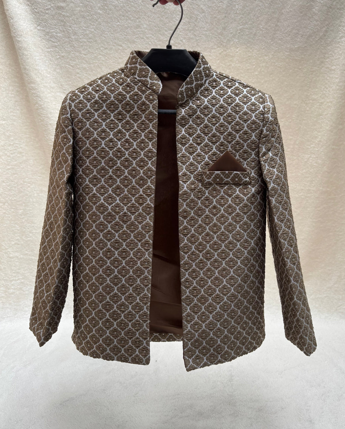 Self Mehandi Prince Coat