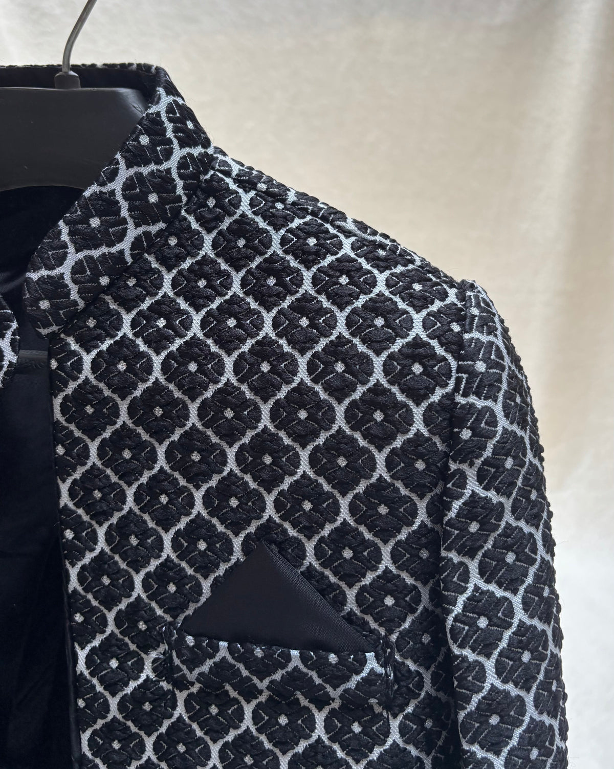 Self Black Prince Coat
