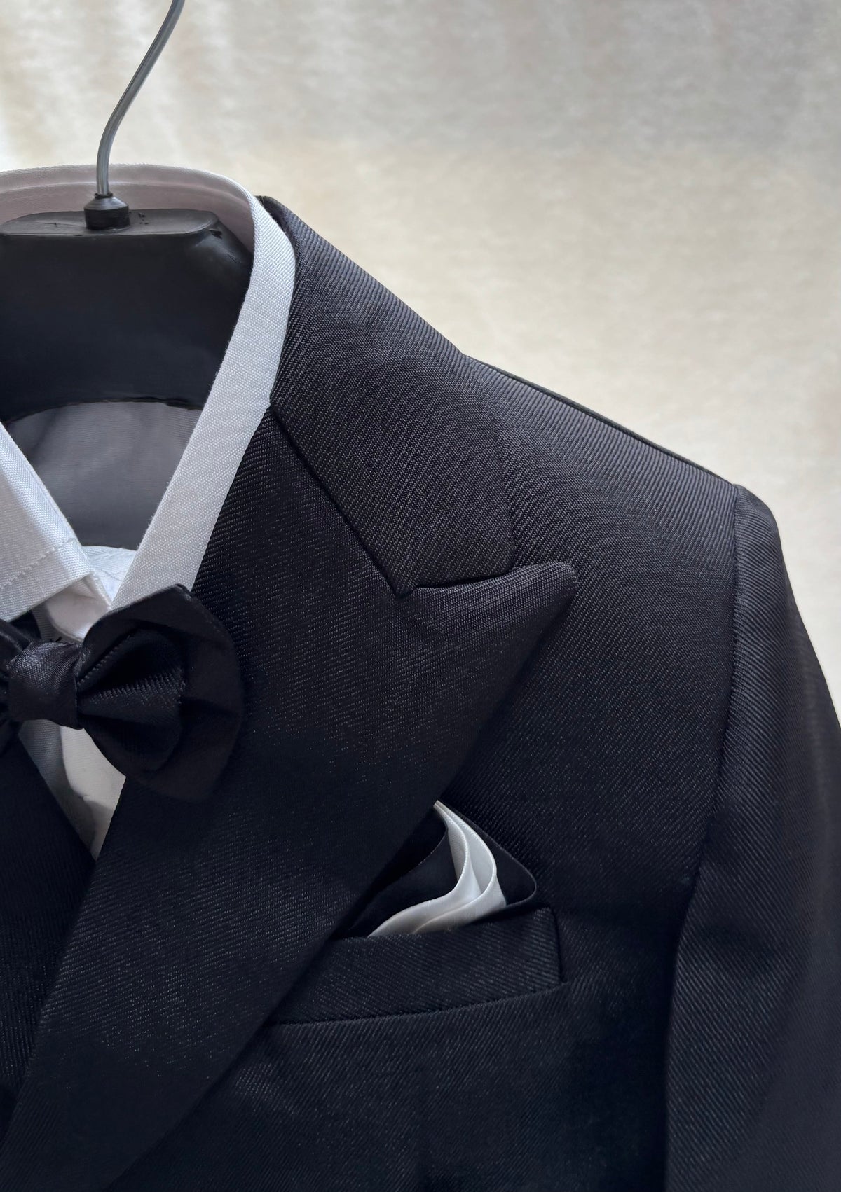 Black Double Breasted Suit (101)