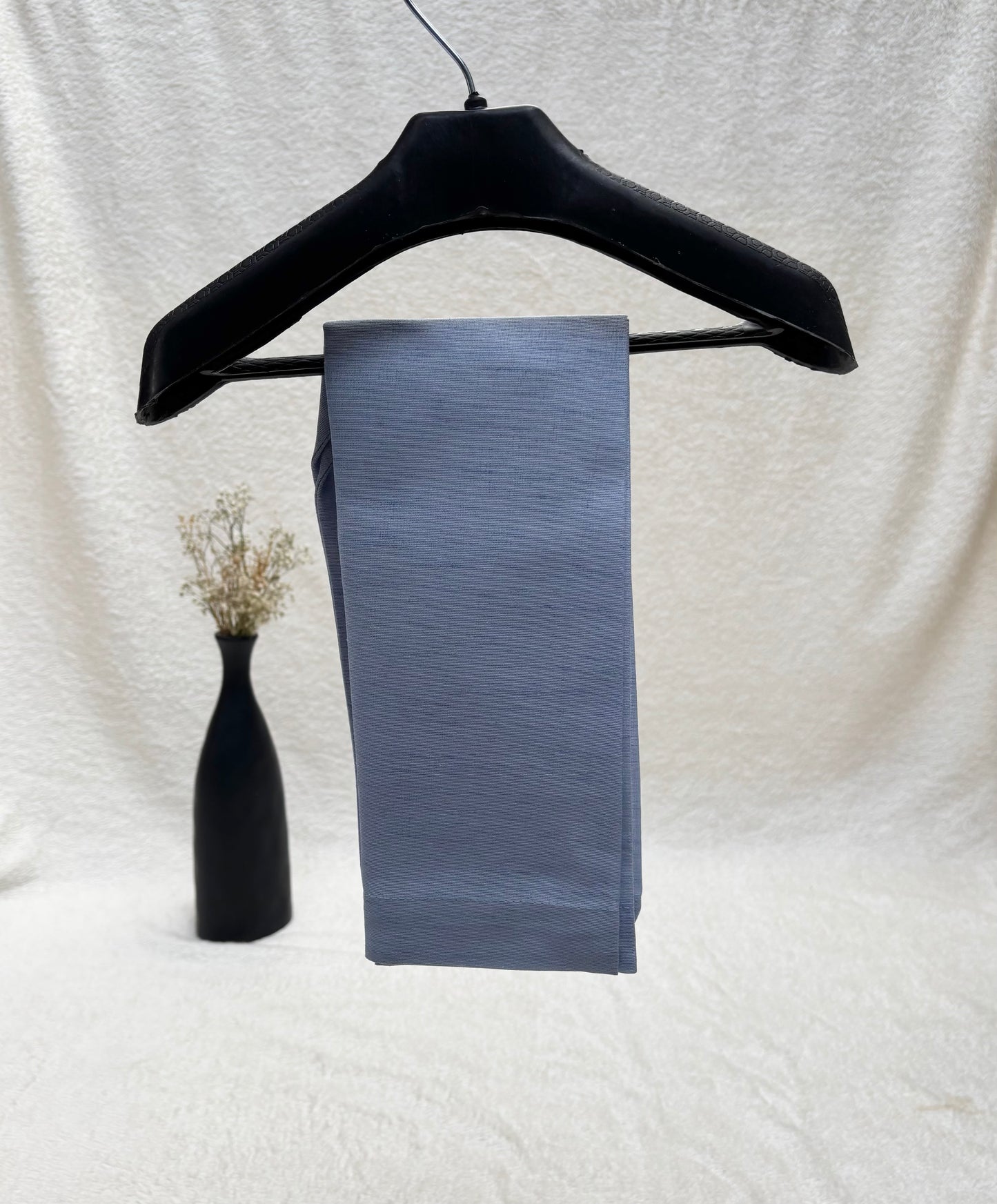 Blue Self Sherwani Suit