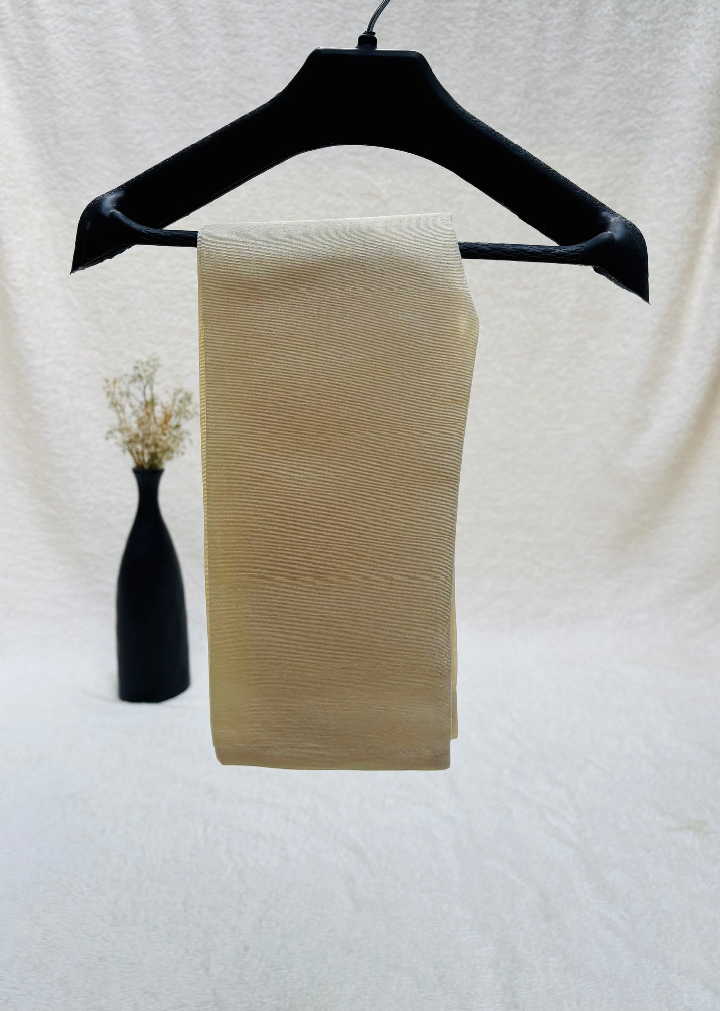 Cream Self Sherwani Suit