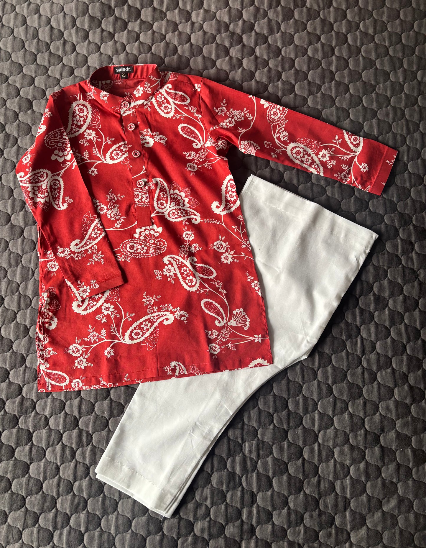 RED FLORAL