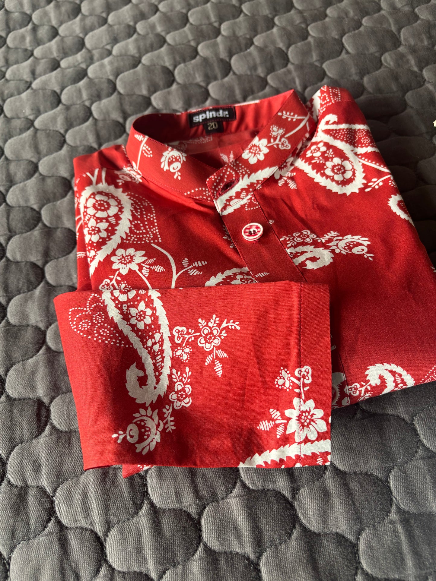 RED FLORAL