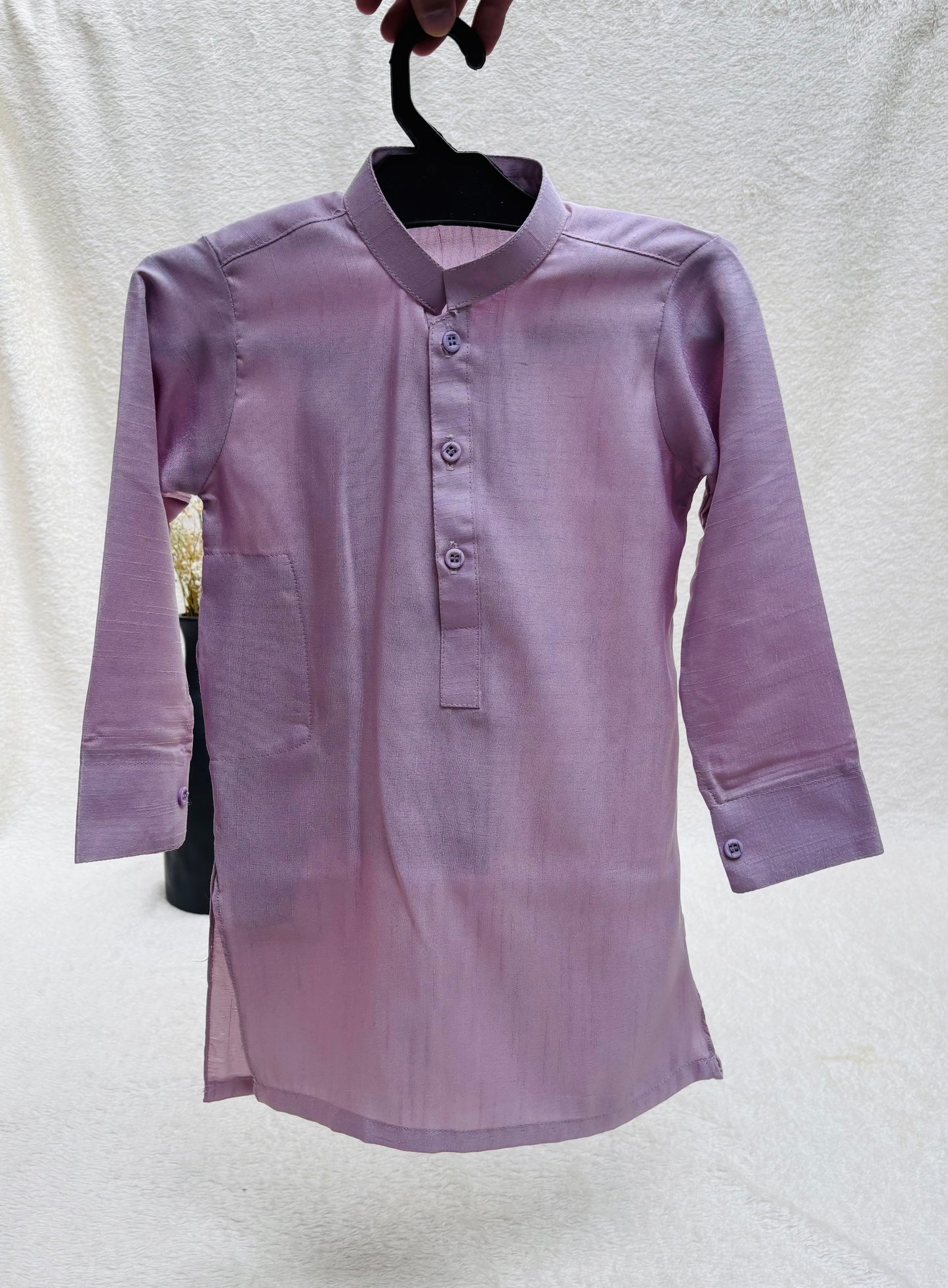 LILAC EMBROIDERED WAISTCOAT 3PC