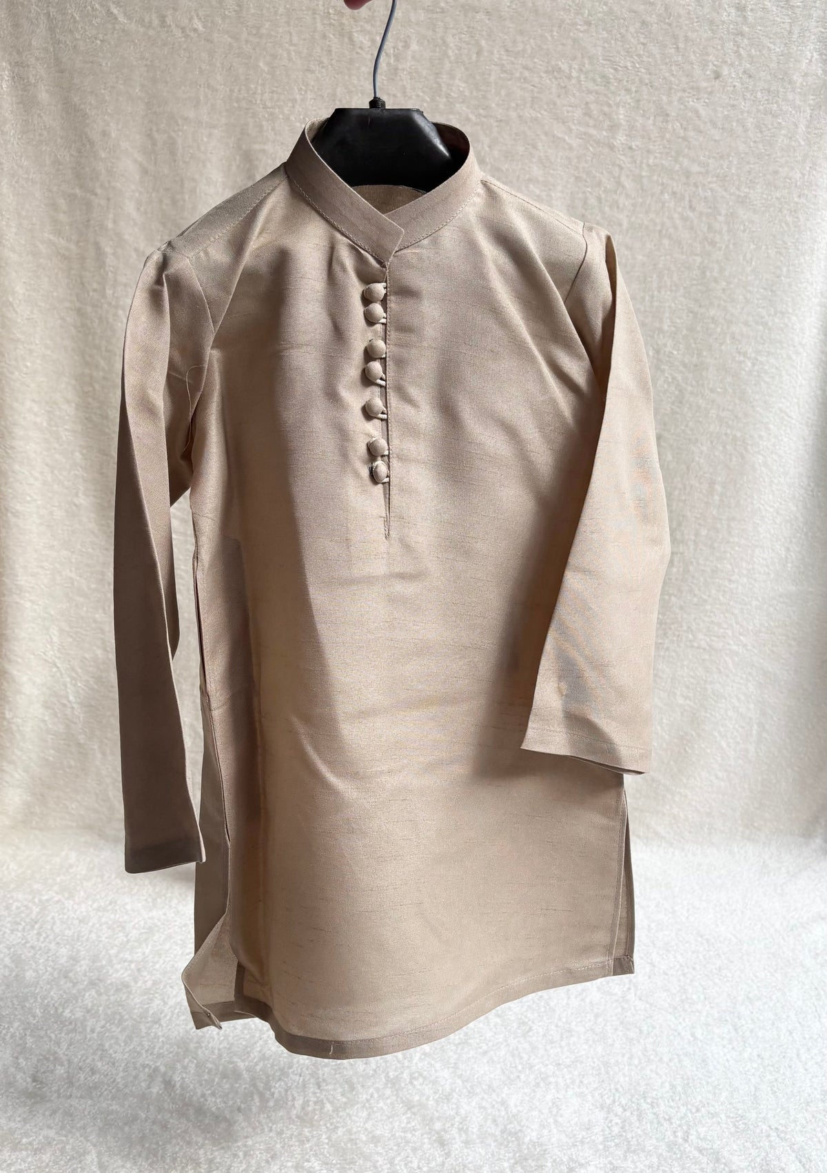 Beige Embroidered Sherwani Suit (107)