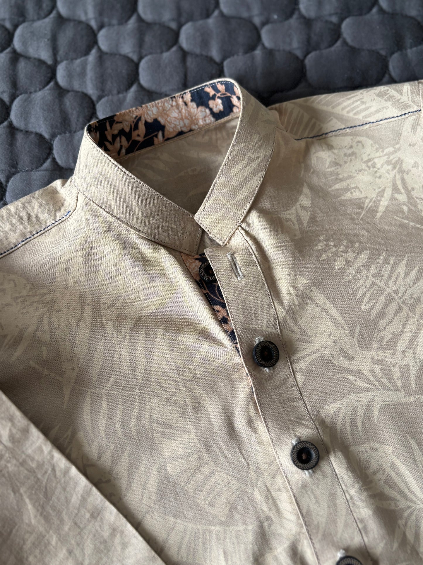 Light Brown Floral