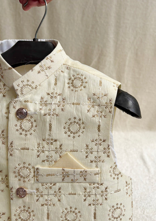Off-White Motifs Embroidered Waistcoat