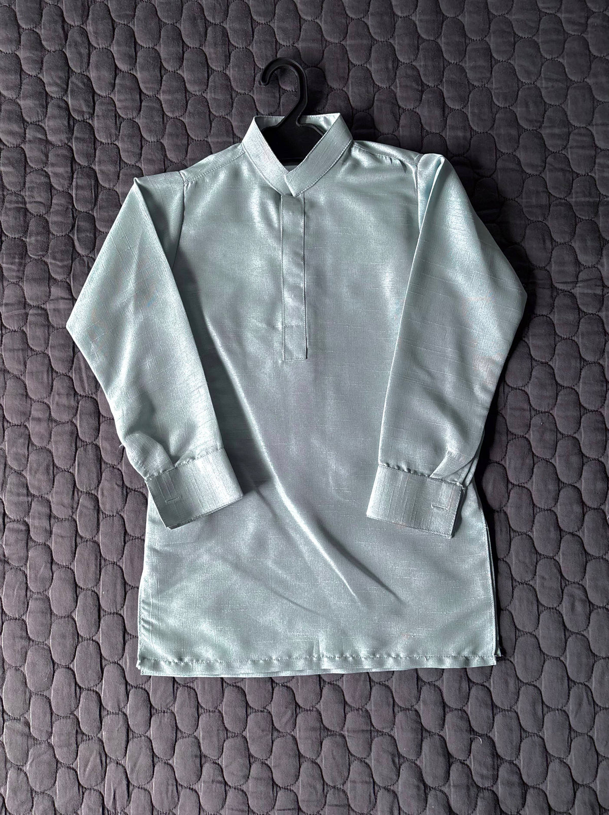 SOFT BLUE EMBROIDERED WAISTCOAT 3PC (WC1)