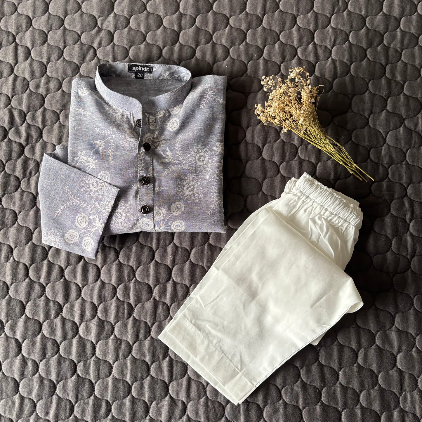 GRAY FLORAL IRISH