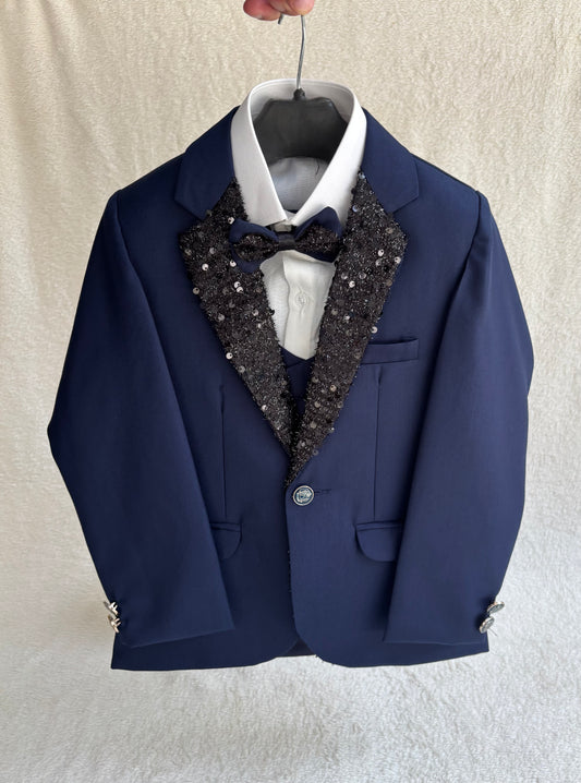 Dapper Blue Suit 4pc