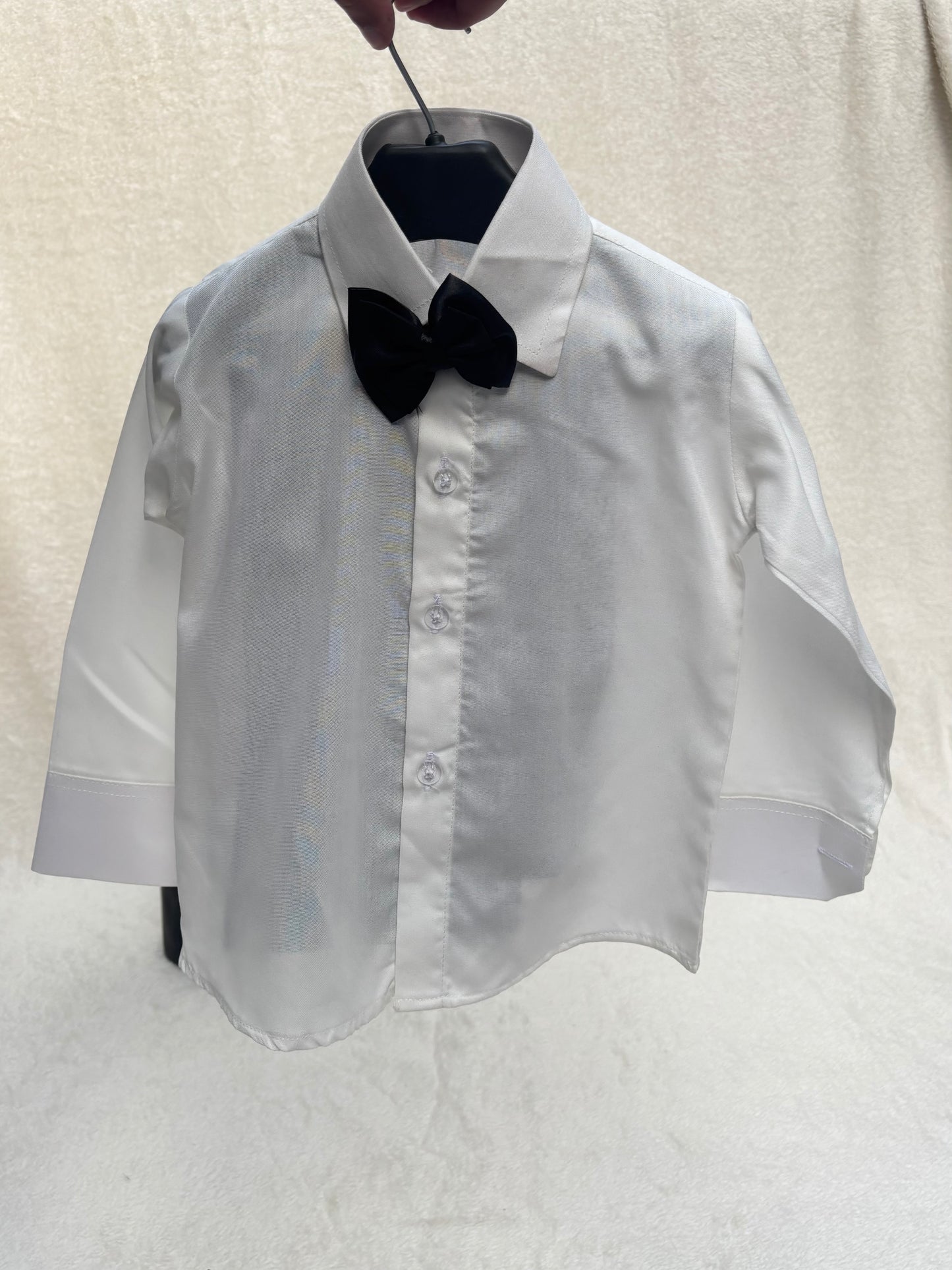 Peak Lapel Black Suit 4pc