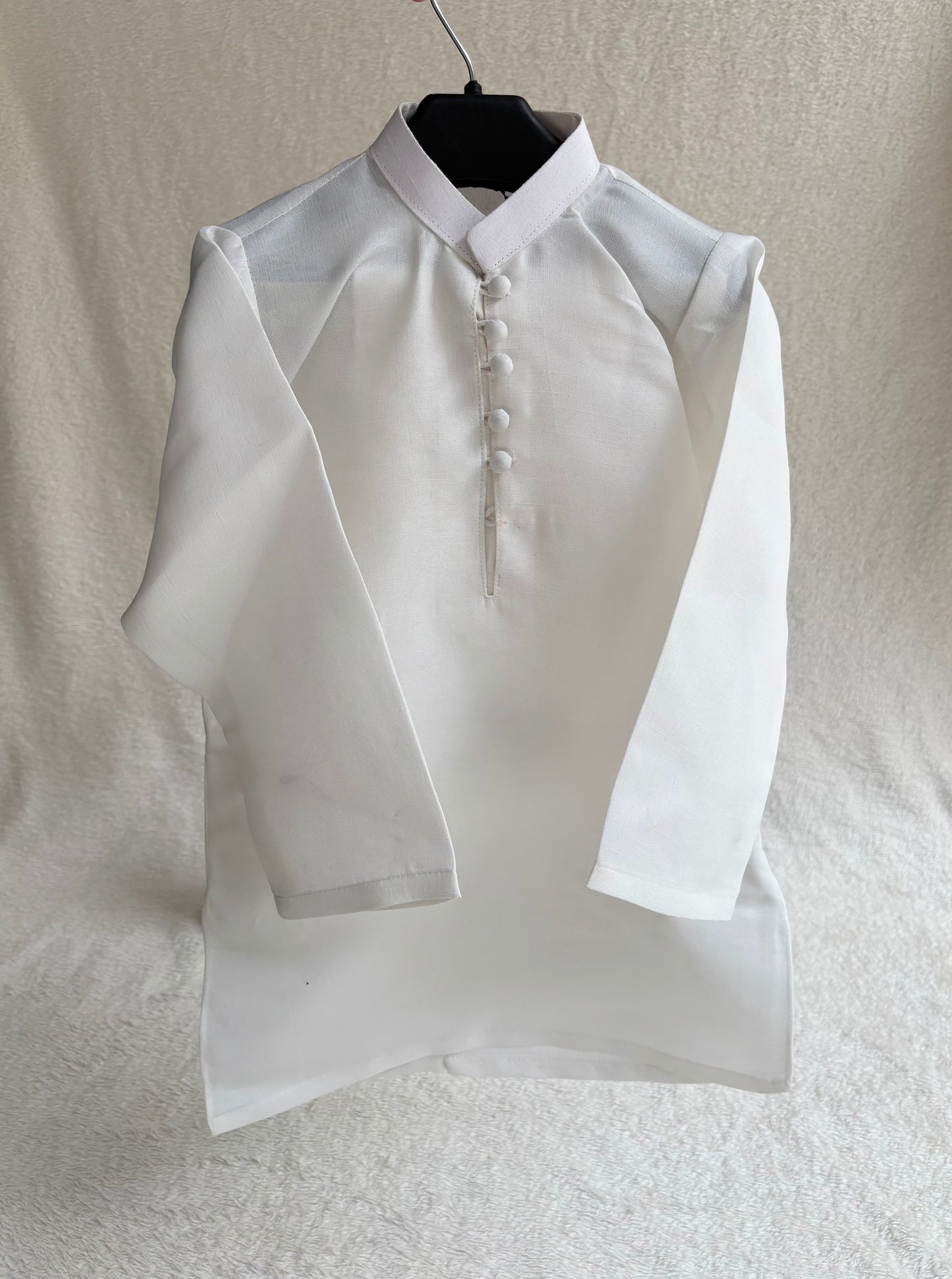 White Embroidered Sherwani Suit (102)