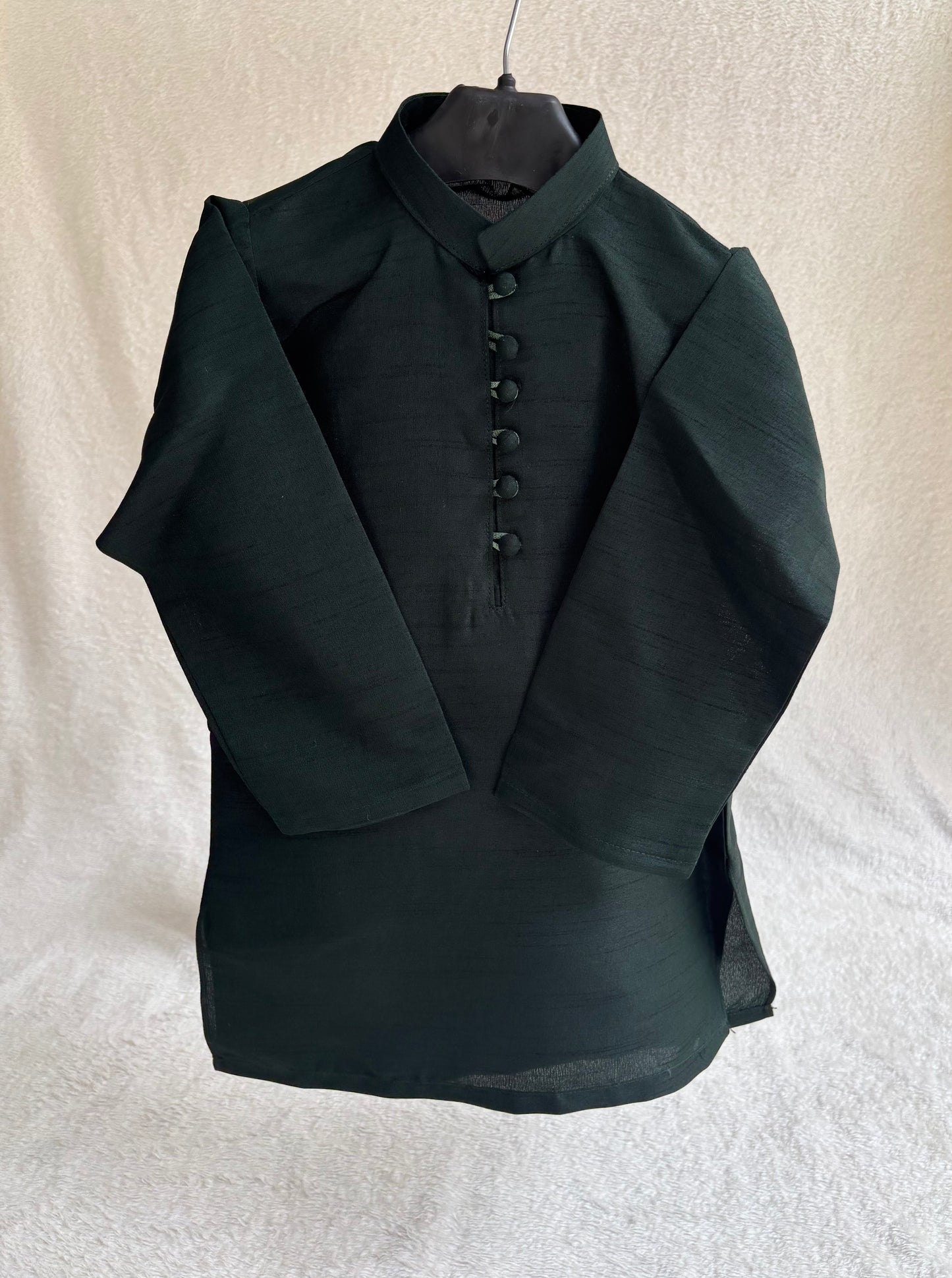 Green Embroidered Sherwani Suit (105)