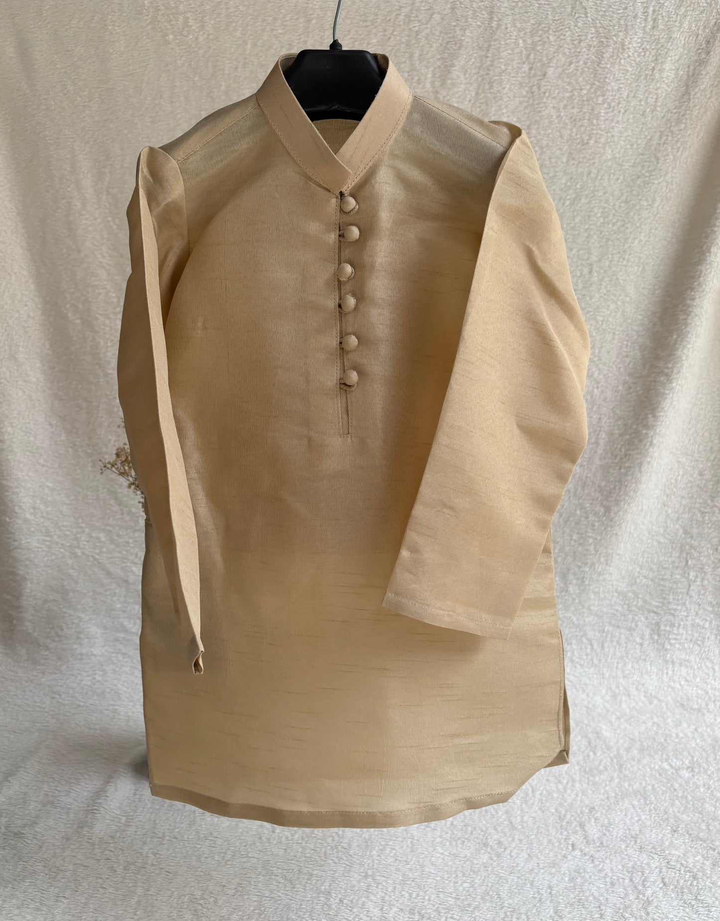 Beige Embroidered Sherwani Suit (106)
