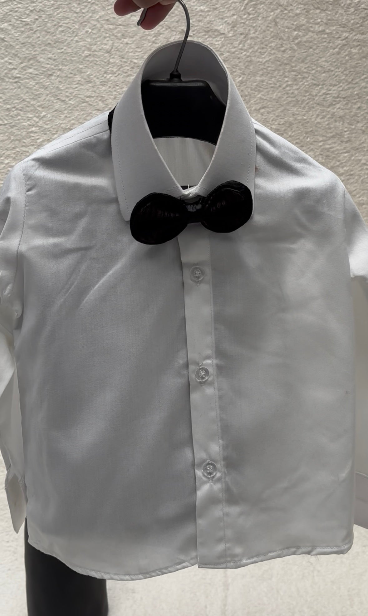 Self Textured Brown Suit 4pc