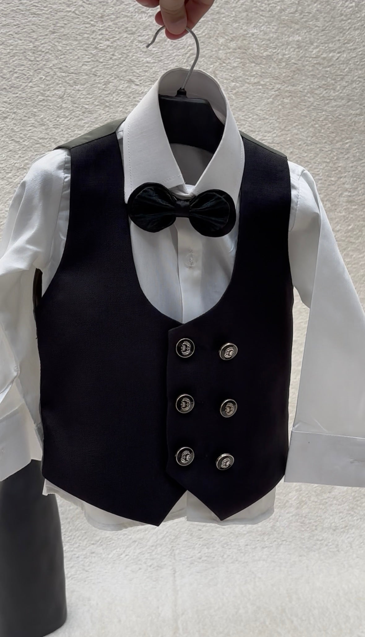 Self Textured Green Suit 4pc