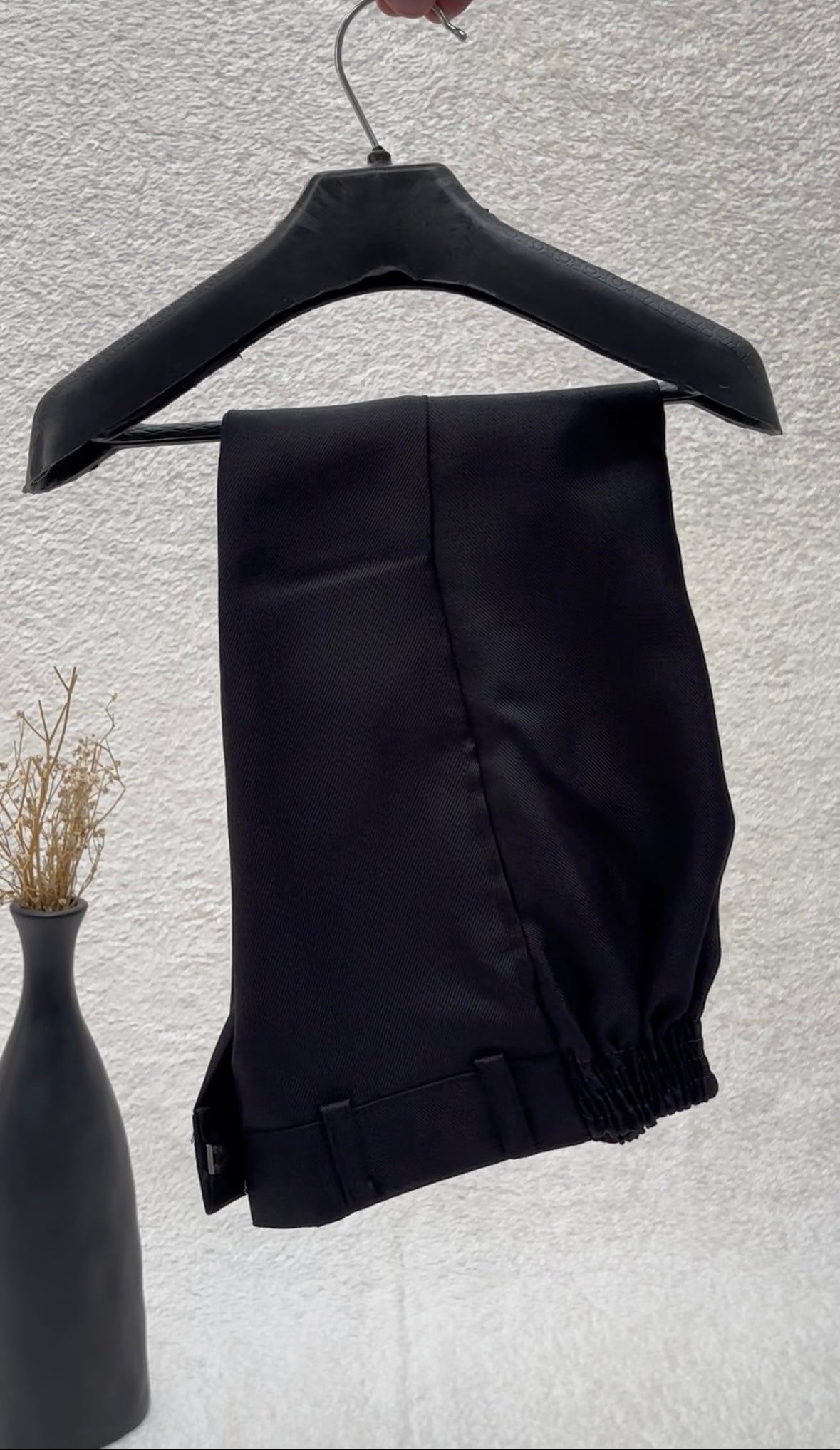 Textured Black Suit 4pc