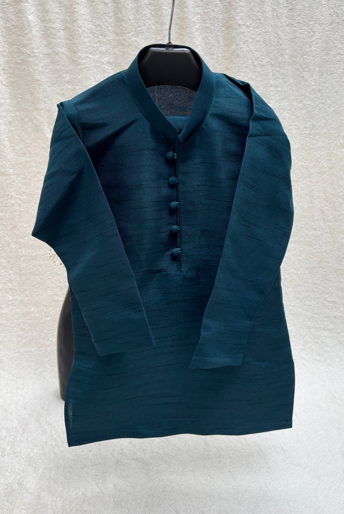 Zinc Blue Embroidered Sherwani Suit (101)