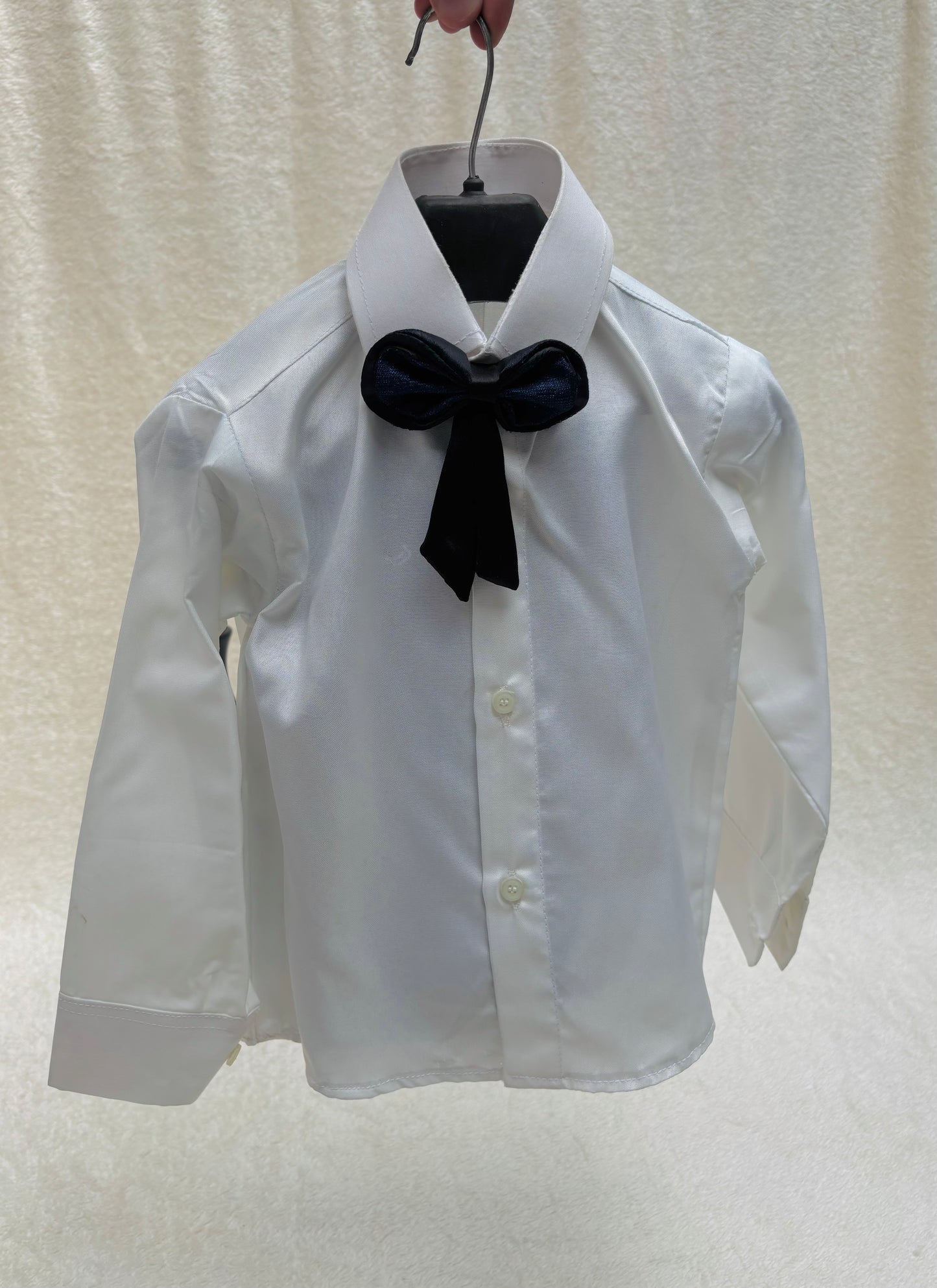 Navy Blue Self Checkered Suit 4pc