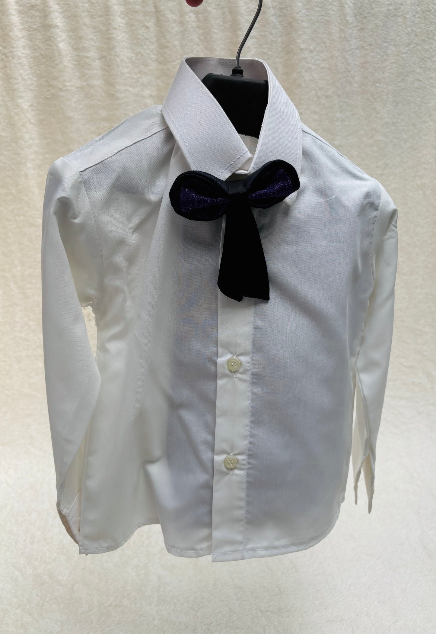 Dark Purple Self Checkered Suit 4pc