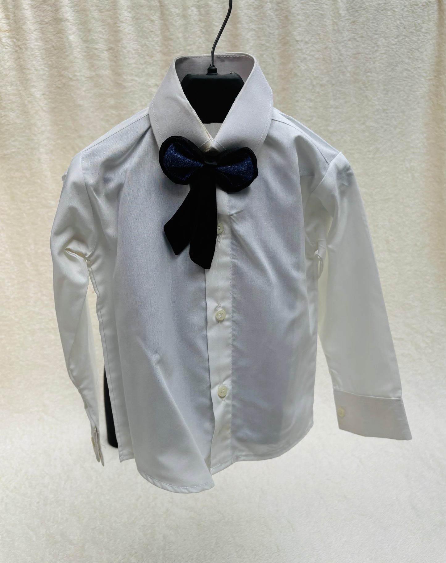 Blue Self Checkered Suit 4pc