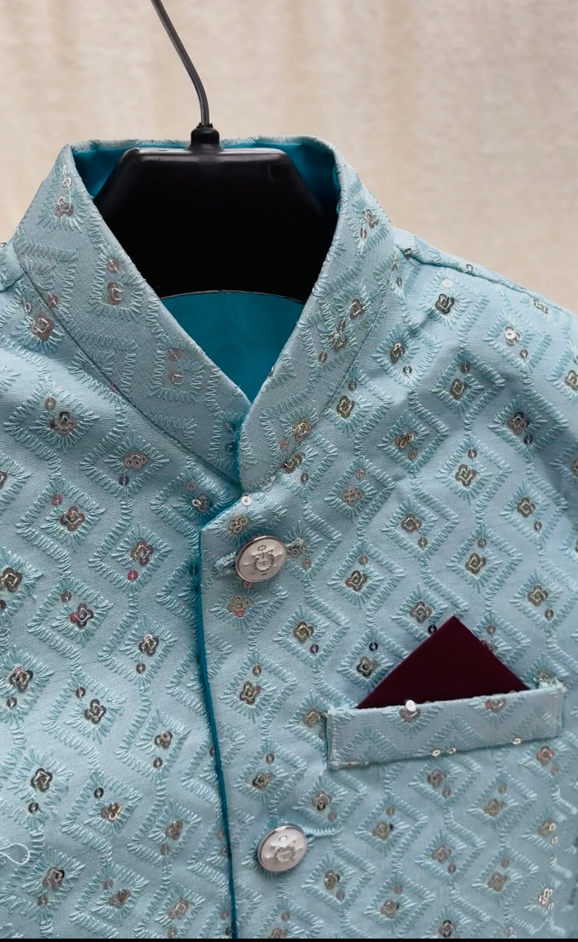 Light Blue Prince Coat