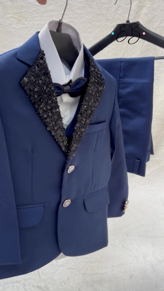 Blue Suit 4pc