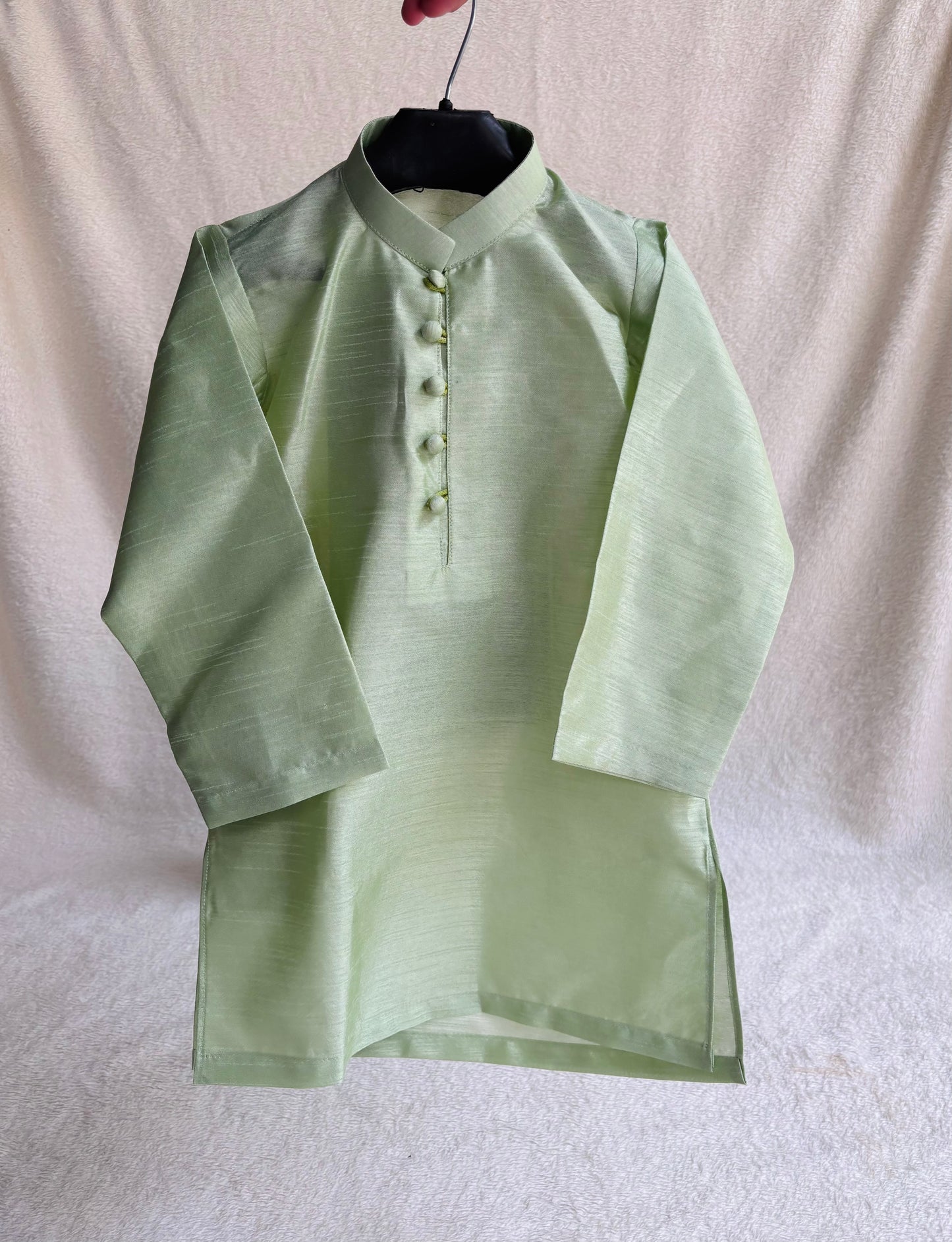 Pistachio Embroidered Sherwani Suit
