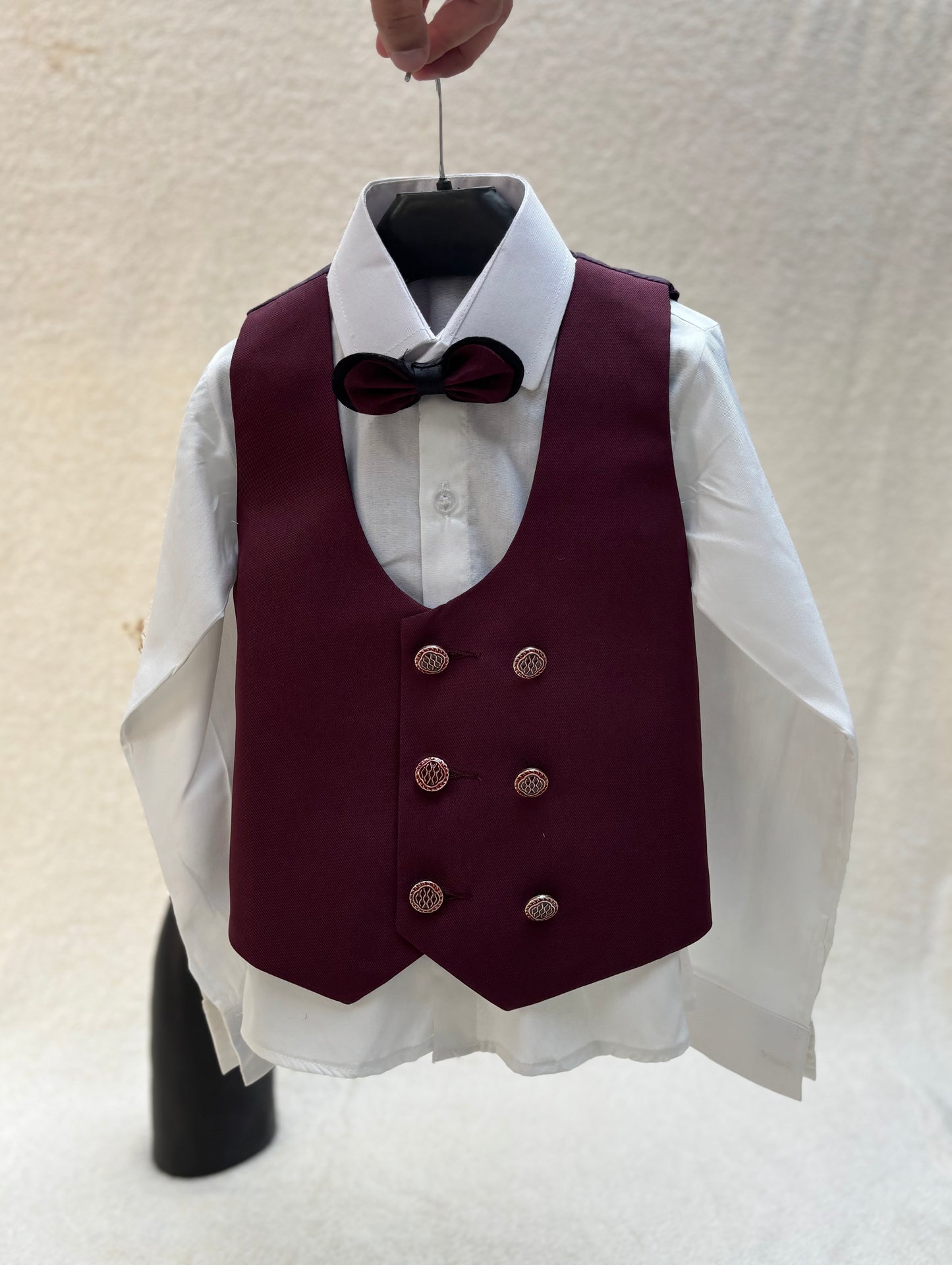 Maroon Suit 4pc