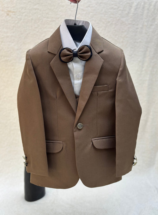 Light Brown Suit 4pc